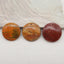 On sale! 3PCS Multi Color Picasso Jasper(Red Creek Jasper) Pendant Beads Set, Drilled Stone Pendants, Gem Jewelry Gift, 22x5mm,9.5g