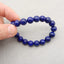 1 Strand Natural Lapis Lazuli Beads for Bracelet 11-12mm, 18cm length, 39.4g