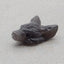 Natural Obsidian Carved wolf head Pendant Bead 21x16x8mm, 2.6g