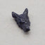 Blue Goldsand Stone Carved Wolf Head Pendant Bead 27*17*10mm, 4.7g