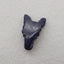 Blue Goldsand Stone Carved Wolf Head Pendant Bead 27*17*10mm, 4.7g