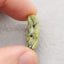 Natural Serpentine Carved wolf head Pendant Bead 23*17*9mm, 3.6g