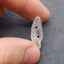 White Quartz Carved wolf head Pendant Bead 23*15*9mm, 3.2g