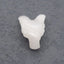 Natural Rose Quartz Carved wolf head Pendant Bead 23*17*10mm, 4.4g