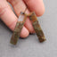 Natural Mushroom Jasper Earring Beads 41x9x4mm, 6.7g