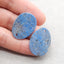 Natural Lapis Lazuli Earring Beads 30*22*2mm, 7.3g