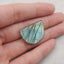 Natural Labradorite Gemstone Three Holes Pendant Bead