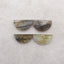 4 PCS Natural Labradorite Gemstone Pendant Bead Set