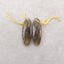 Natural Labradorite Gemstone Earring Pair Matched Gemstone Beads