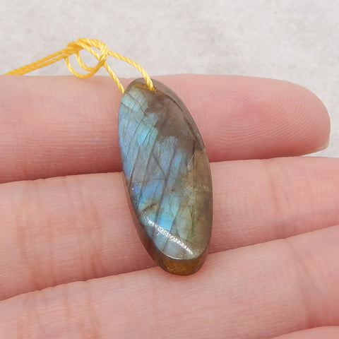 Natural Labradorite Gemstone Earring Pair Matched Gemstone Beads