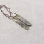 2 PCS Natural Green Kyanite Gemstone Pendant Bead, Semi-Precious Gemstones For Jewelry Making