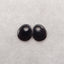 Natural Obsidian Gemstone Earring Beads, Gemstone Earring Pair