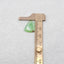 Belle paire de boucles d'oreilles Chrysoprase, 15x10x4mm, 2.3g