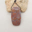 New Natural Ocean Jasper Side Drilled  Gemstone Pendant Bead, 50x26x8mm, 20.3g