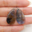 New 1 Pair Natural Flash Labradorite Gemstone Earrings, Gem Jewelry Gift, Gemstone Earring Pair, 27×14×3mm, 4g