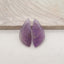 New Natural Stone Amethyst  Earring Beads, Jewelry DIY Making,Purple Stone Earrings, 23x11x4mm,2.4g