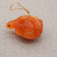 Natural Red Agate Carved Lizard Pendant Bead 31x21x17mm, 11.9g