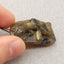 Natural Labradorite Carved lizard Pendant Bead 43x26x11mm, 14g