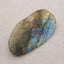 Natural Labradorite Carved lizard 92X49X15mm, 63.7g