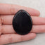 Natural Obsidian Gemstone Pendant,Drill Gemstone Pendant, Handmade Pendant Gift, 44×35×6mm, 14.1g