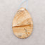 Natural Picture Jasper Gemstone Pendant,Drill Gemstone Pendant, Handmade Pendant Gift, 59×40×7mm, 25.8g