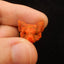 Natural Red Coral Carved wolf head Pendant Bead 29*21*11mm, 4.7g