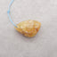 Natural Yellow Opal Gemstone Pendant Bead For Necklace, Unique Pendant Bead, 29x18x13mm, 6.2g