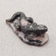 Natural Rhodonite Carved lizard 47x22x15mm, 21.2g