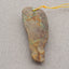 Natural Turquoise Carved lizard Pendant Bead 50x21x13mm, 13.1g