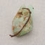 Natural Chrysoprase Carved lizard Pendant Bead 43x29x20mm, 21.1g