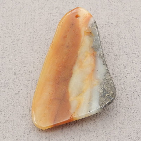 Natural Amazonite Carved Lizard Pendant Bead 47*22*9mm, 9.0g