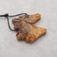 Carved Horse Head, Picture Jasper Horse Head Gemstone Pendant, 38x40x9mm, 21.5g