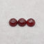 3 PCS Natural Red Agate Cabochons,16×8mm,9.6g