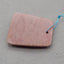 Natural Rhodochrosite Pendant Bead 44*37*8mm, 22.2g