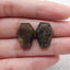 New 1 Pair Natural Flash Labradorite Gemstone , Gem Jewelry Gift, , 19×15×6mm, 6.1g