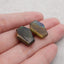 New 1 Pair Natural Flash Labradorite Gemstone , Gem Jewelry Gift, , 19×15×6mm, 6.1g