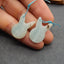 Natural Amazonite Earring Beads 28*17*3mm, 6.1g