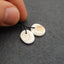 Natural Conch Shell Earring Beads 13*11*4mm, 2.1g