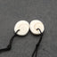 Natural Conch Shell Earring Beads 13*11*4mm, 2.1g