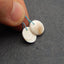 Natural Conch Shell Earring Beads 13*11*4mm, 2.1g