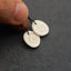 Natural Conch Shell Earring Beads 13*11*4mm, 2.1g