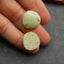 Natural Serpentine Earring Beads 20*19*5mm, 5.6g