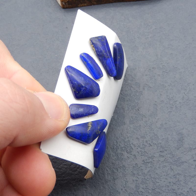 Natural Lapis Lazuli Gemstone Beads 9x7mm to 9x12mm Oval 
