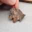 Natural Ocean Jasper Pendant Bead 35*31*3mm, 5.8g