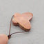 Natural Red Creek Jasper Pendant Bead 20*21*5mm, 4.2g