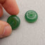 Natural Green Jade Carved donut Earring Beads 20*20*8mm, 10.2g