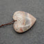 Natural Ocean Jasper Pendant Bead 30x28x8mm, 10.1g