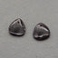 Natural Garnet Earring Beads 15*14*3mm, 3.6g