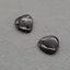 Natural Garnet Earring Beads 15*14*3mm, 3.6g