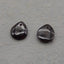 Natural Garnet Earring Beads 15*14*3mm, 3.6g